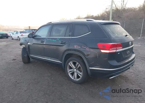 2019 Volkswagen Atlas 3.6L V6 Se W/Technology R-Line из США, поврежденный, VIN 1V2XR2CA4KC549298